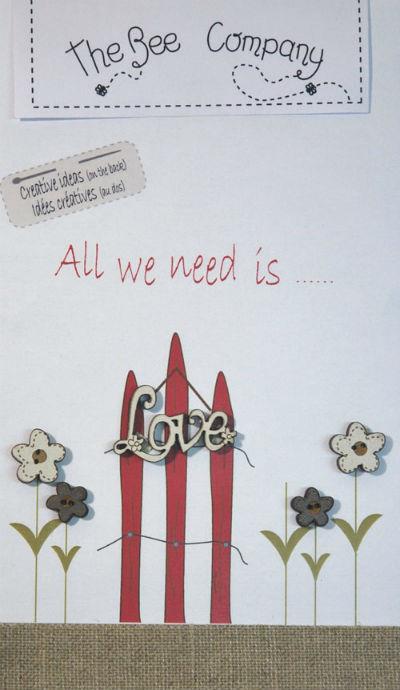 All We Need Is Love Buttons
