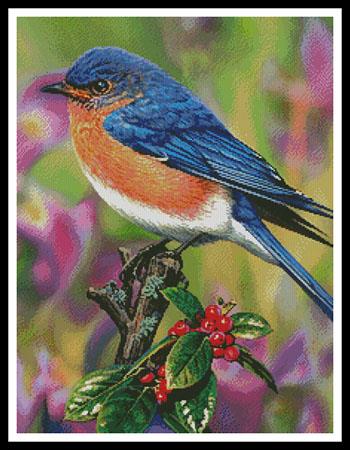 click here to view larger image of Hollyberry Bluebird  (Russell Cobane) (chart)
