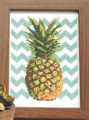 click here to view larger image of Chevron Pineapple (chart)