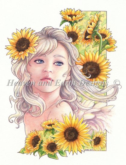 click here to view larger image of Sunflower Child - Adele Lorienne (chart)