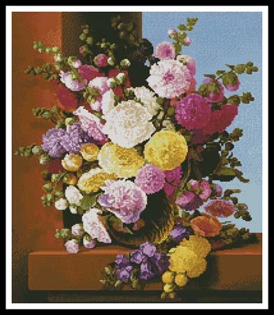 click here to view larger image of Still Life Of Flowers  (Adelheid Dietrich) (chart)