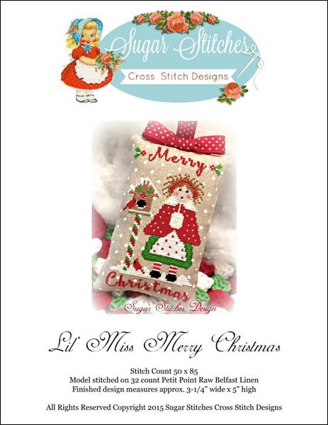 click here to view larger image of Lil Miss Merry Christmas (chart)