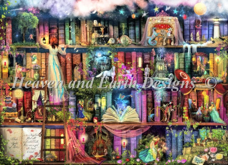 Treasure Hunt Bookshelf Color Expansion - Aimee Stewart