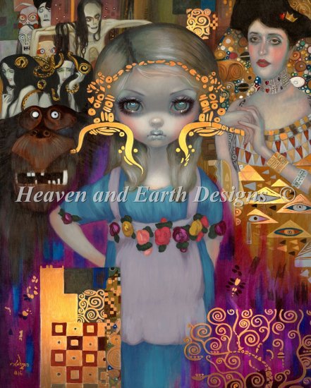 click here to view larger image of Alice In A Klimt Dream (chart)