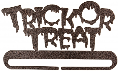 click here to view larger image of Trick Or Treat Split Bottom Bellpull - Copper Vein - 6in (accessory)