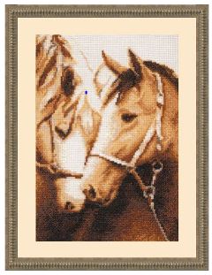 click here to view larger image of Devotion (counted cross stitch kit)