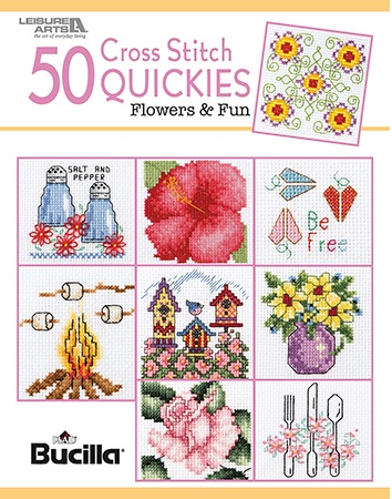 50 Cross Stitch Quickies - Flowers And Fun