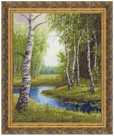 click here to view larger image of Birch Land (counted cross stitch kit)