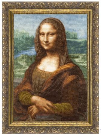 click here to view larger image of Mona Lisa (counted cross stitch kit)