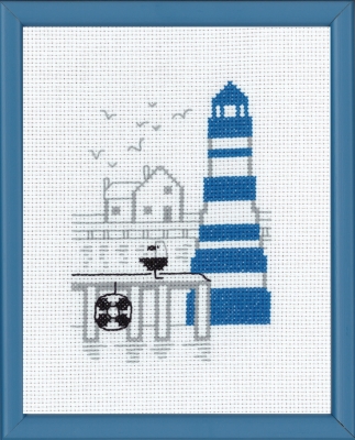 Blue Lighttower