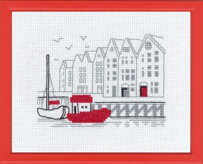 click here to view larger image of Bergen (counted cross stitch kit)