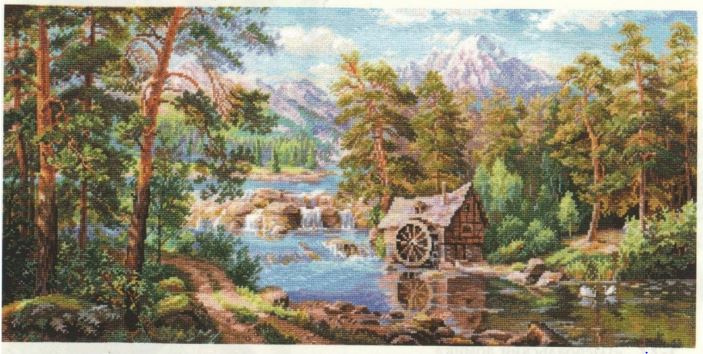 Landscape With a Watermill