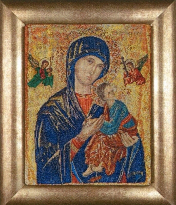 click here to view larger image of Our Lady Of Perpetual Help (counted cross stitch kit)