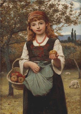 Young Girl With A Basket