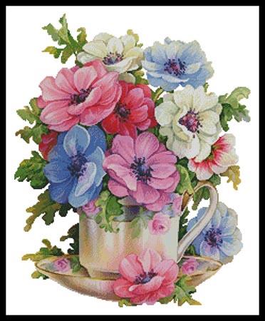 Anemone Teacup  (Don Squires)