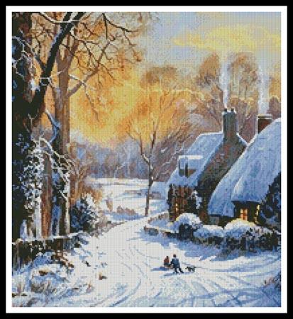 Cottages And Sledgers (Cropped)  (Kevin Walsh)