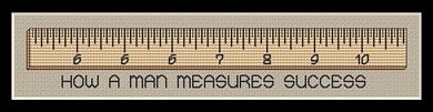 click here to view larger image of Measure Of A Man (chart)