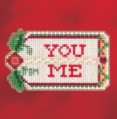 click here to view larger image of Gift Tag - 2017 Winter Series (counted cross stitch kit)