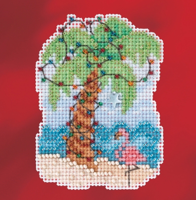 click here to view larger image of Christmas Palm - 2017 Winter Series (counted cross stitch kit)