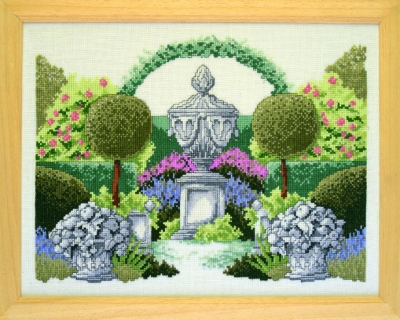 click here to view larger image of Formal Garden (counted cross stitch kit)