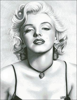 click here to view larger image of Marilyn Monroe (chart)