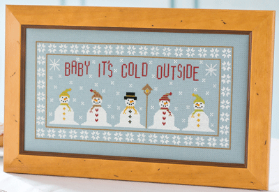 Baby Its Cold Outside - Kit - 32ct Linen