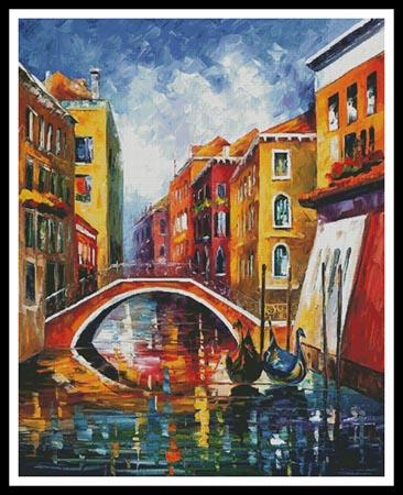 click here to view larger image of Venice Bridge (Large)  (Leonid Afremov) (chart)