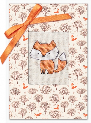 Fox And Trees Card