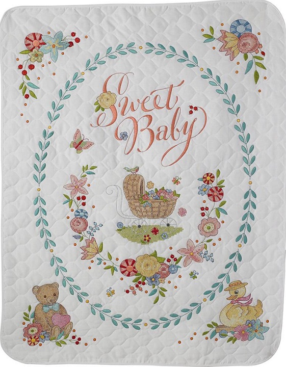 Sweet Baby Crib Cover