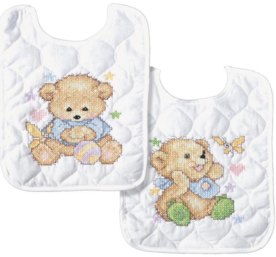 Baby Bears Bibs - Set of 2