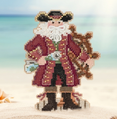 click here to view larger image of Jamaica Santa (counted cross stitch kit)