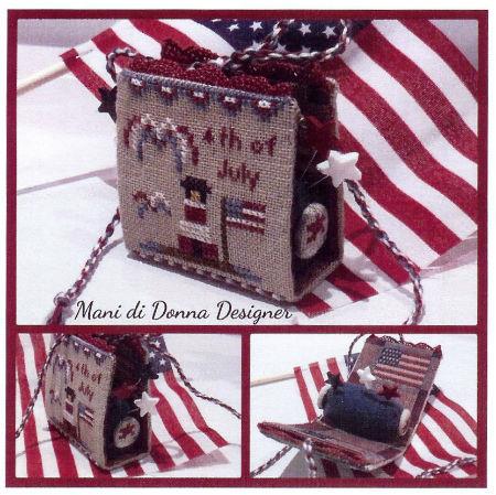 click here to view larger image of Independence Day Pincushion (chart)