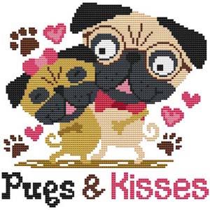 click here to view larger image of Pugs and Kisses (chart)