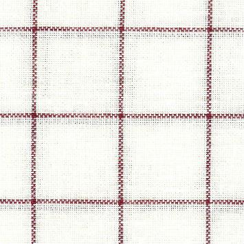 Carre Antique White With Red Lines - 32ct Belfast