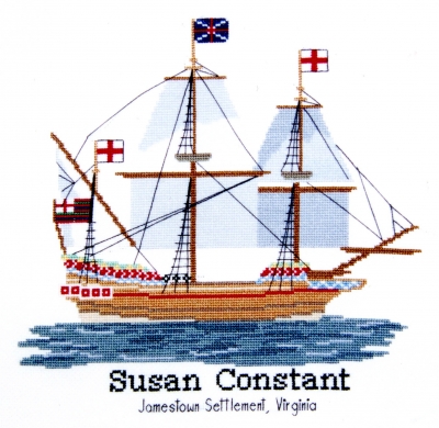 click here to view larger image of Susan Constant (counted cross stitch kit)