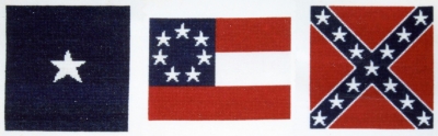 click here to view larger image of Flags Of The Confederacy (counted cross stitch kit)