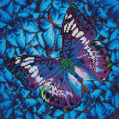 click here to view larger image of Flutter By Mauve (Diamond Embroidery)