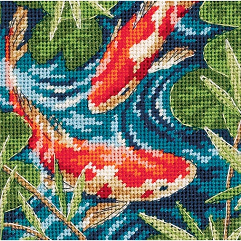 click here to view larger image of Koi Pond (needlepoint)