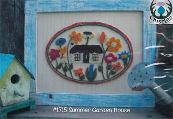 Summer Garden House (Punchneedle)