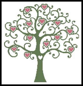 click here to view larger image of Heart Tree  (Joni Prittie) (chart)