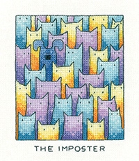 click here to view larger image of Imposter, The - Simply Heritage (Kit) (counted cross stitch kit)