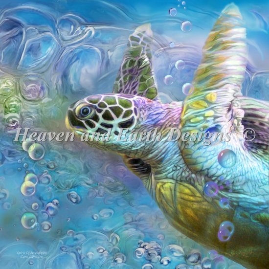click here to view larger image of Mini Sea Turtle Spirit of Serendipity (chart)