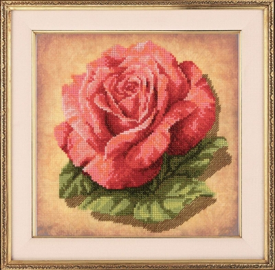 click here to view larger image of Rose (counted cross stitch kit)