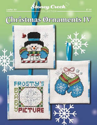 click here to view larger image of Christmas Ornaments IV (chart)