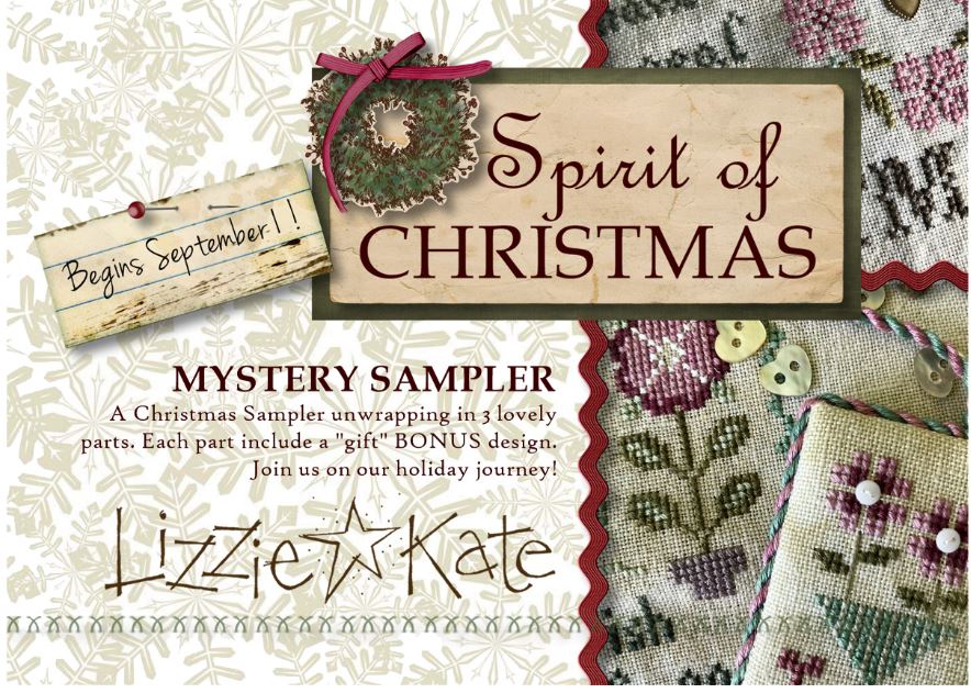Spirit Of Christmas Mystery Sampler - Sign UP