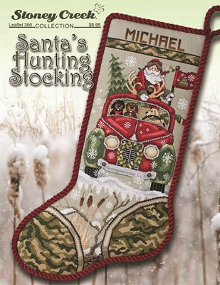 click here to view larger image of Santa's Hunting Stocking (chart)