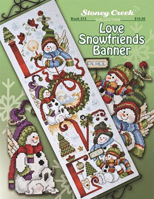 click here to view larger image of Love Snowfriends Banner (chart)