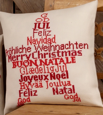 Christmas Star Cushion
