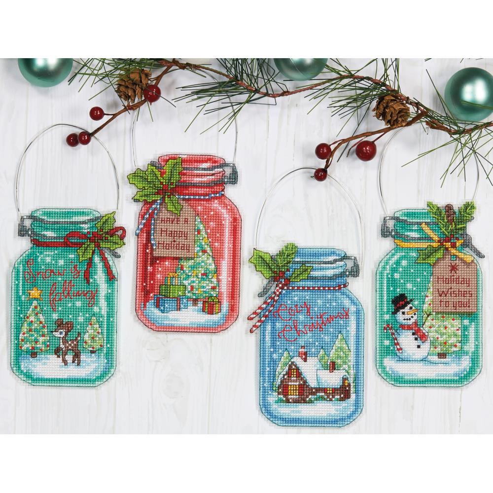 Christmas Jar Ornaments