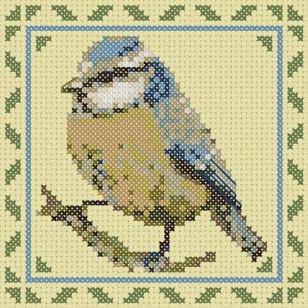 click here to view larger image of Birds Series Bluetit (chart)